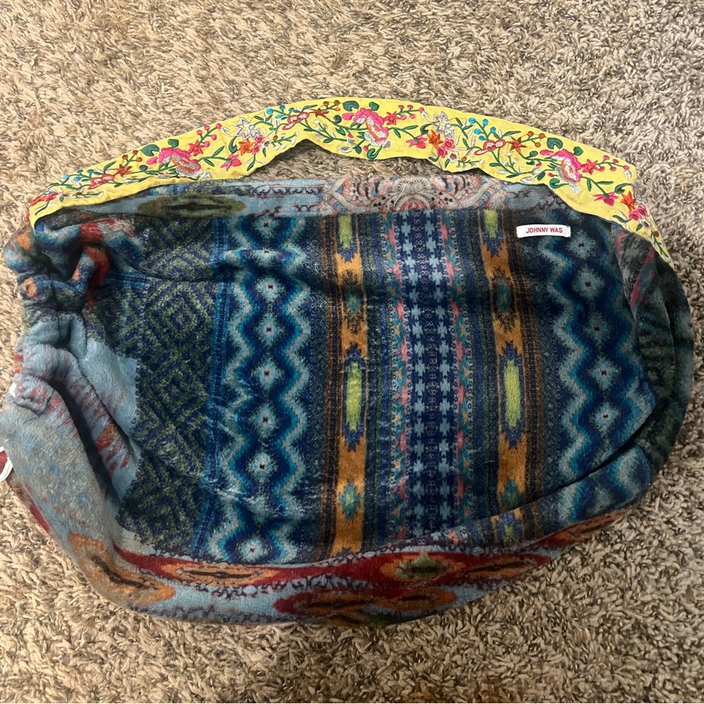 Johnny Was draw string bag